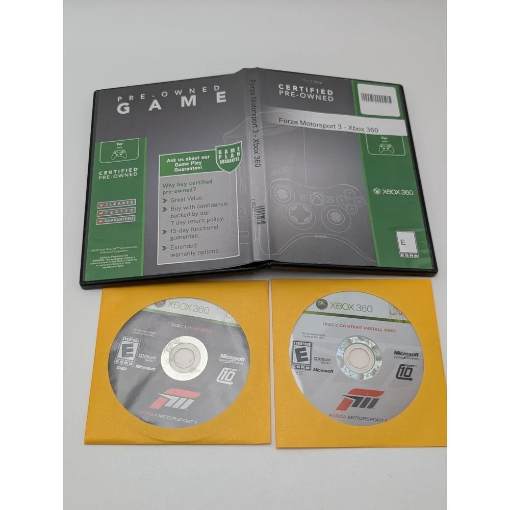 Forza Motorsport 3‎ (Microsoft Xbox 360, 2009) - 2 DISCS